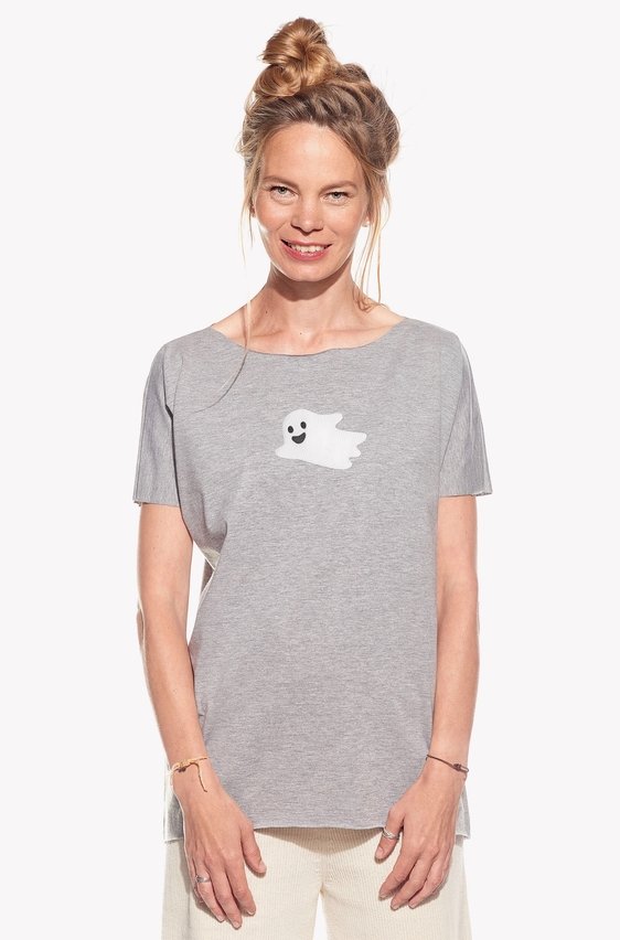 Shirt with ghost