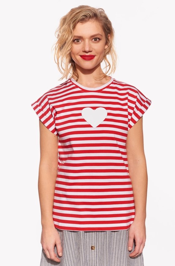 Shirt with heart