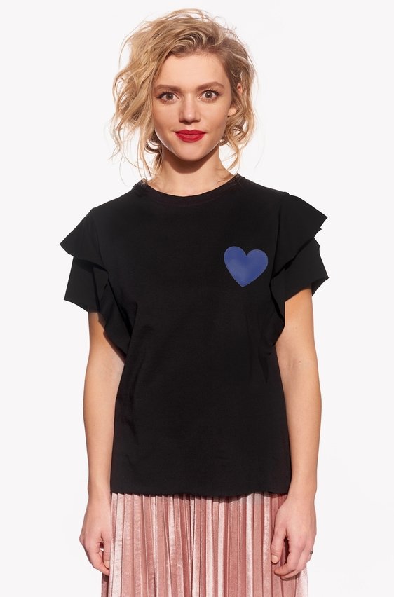 Shirt with heart