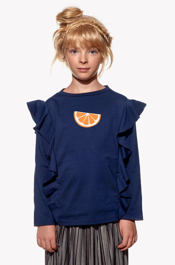 Tričko s pomarančom