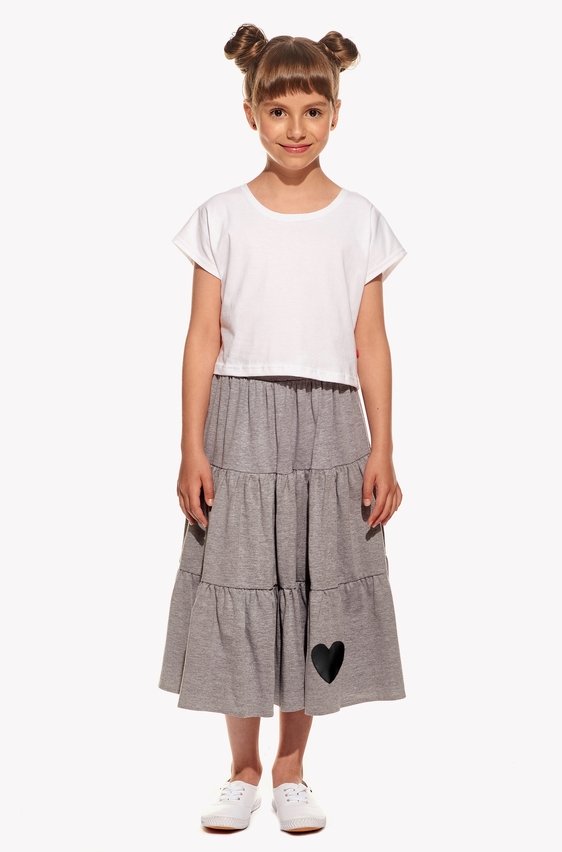 Skirt with heart