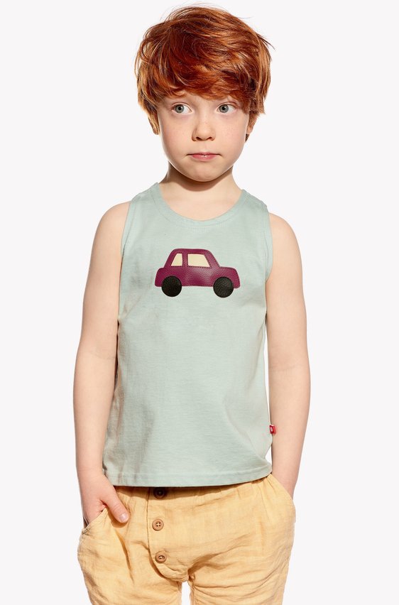 Singlet with car