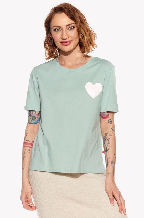 Shirt with heart