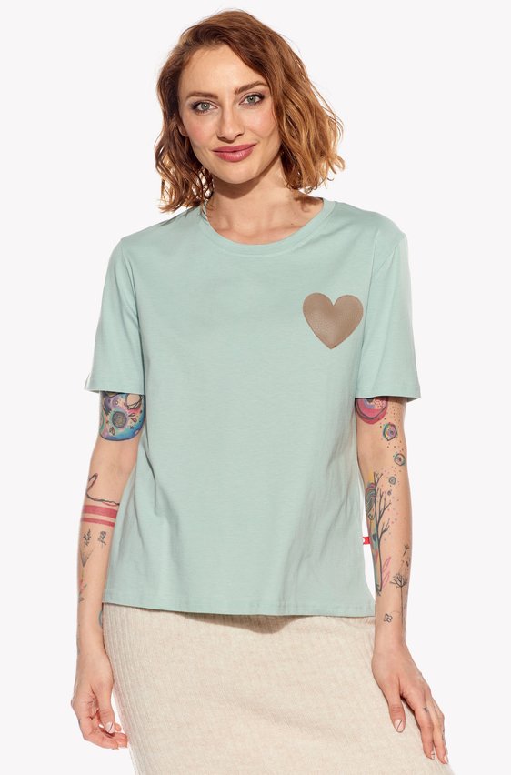 Tričko se srdíčkem