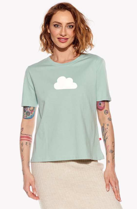 Shirt with cloud