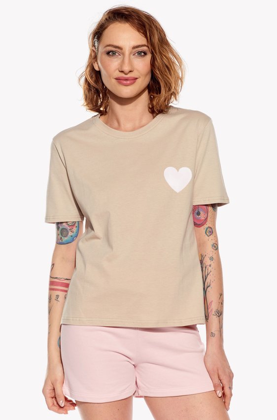 Shirt with heart