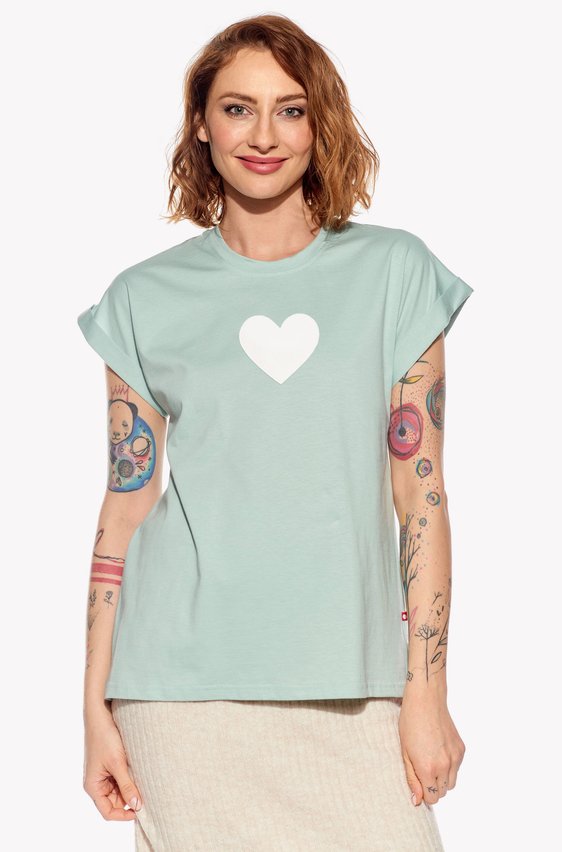 Shirt with heart