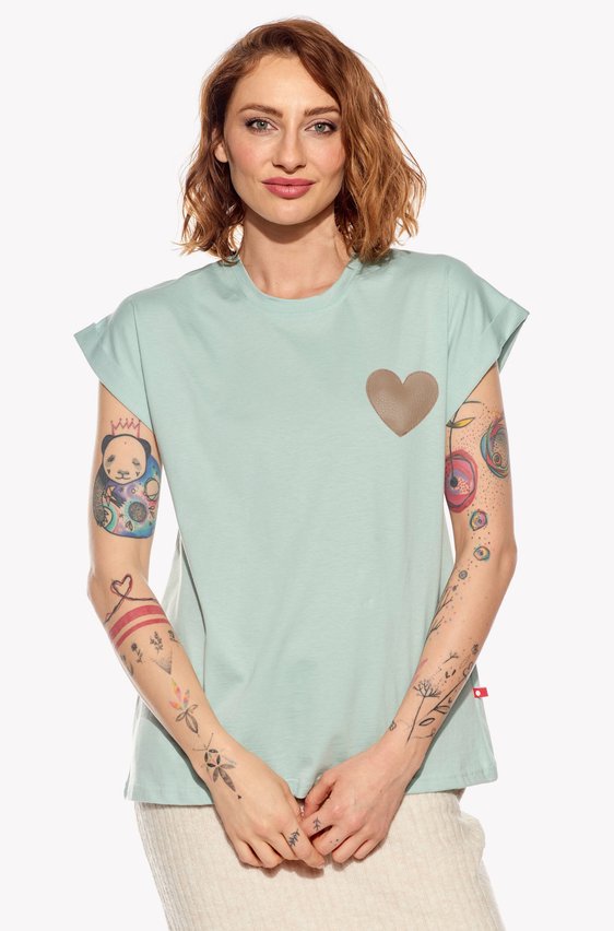 Tričko se srdíčkem
