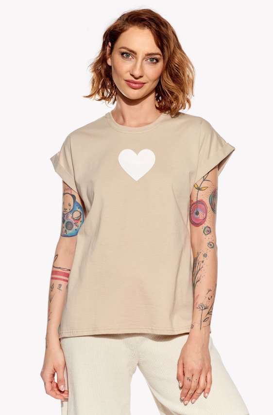 Shirt with heart