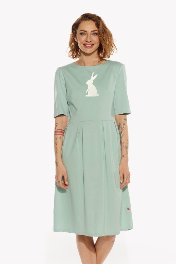 Dresses with rabbit