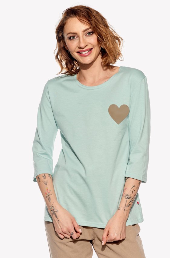 Shirt with heart