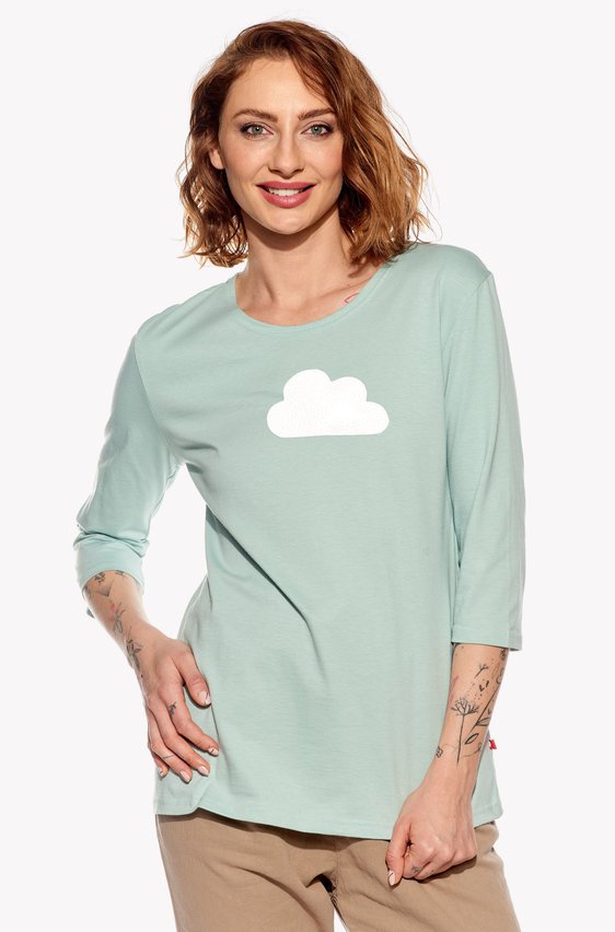 Shirt with cloud