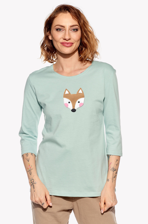 Shirt with fox