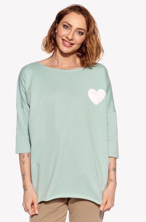 Shirt with heart