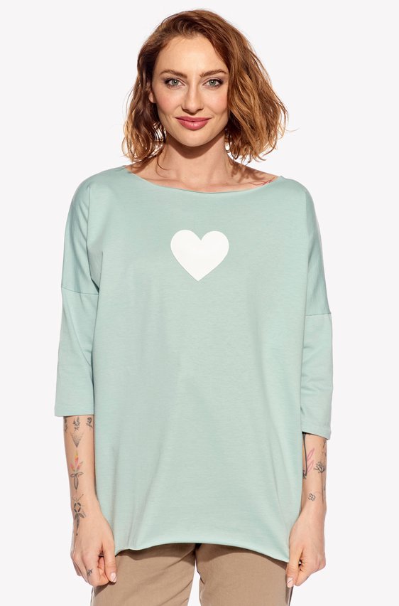 Shirt with heart