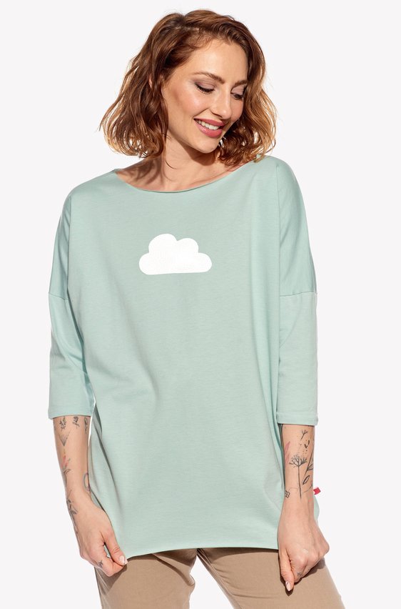 Shirt with cloud