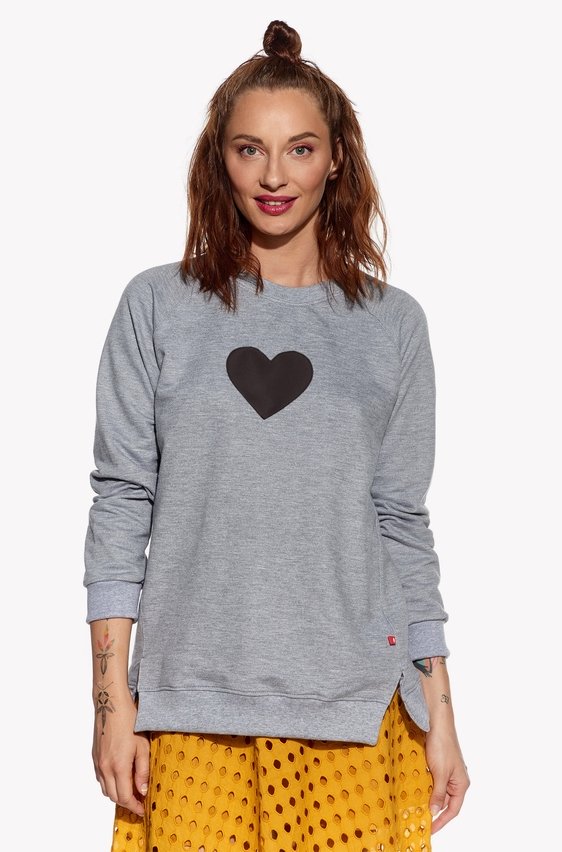 Hoodie with heart