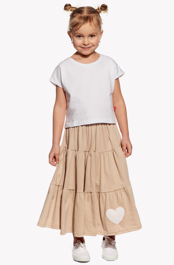 Skirt with heart