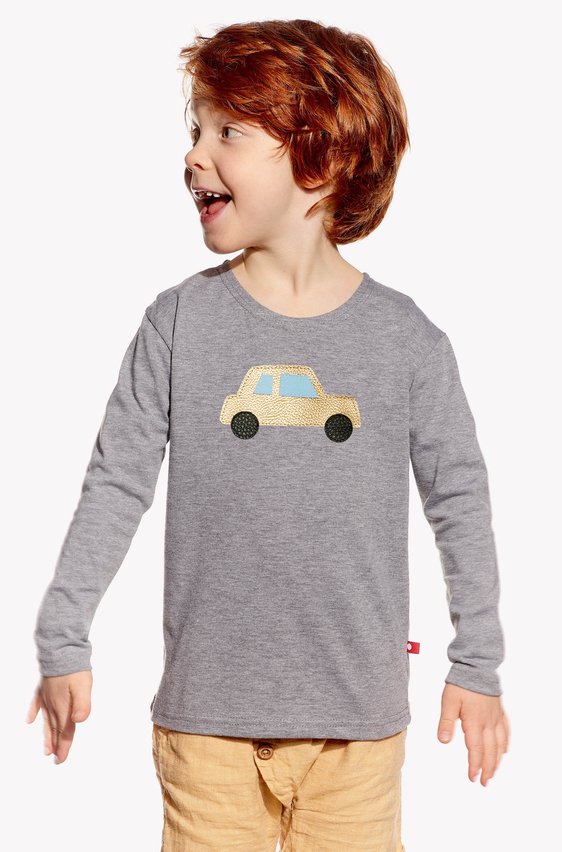Shirt with car