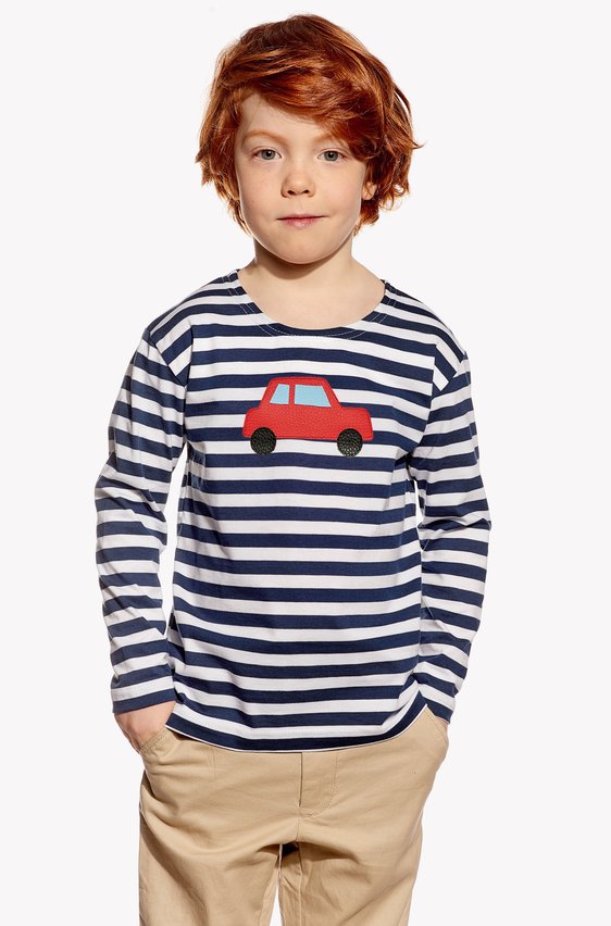 Shirt with car