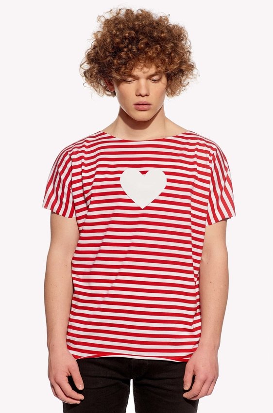 Shirt with heart