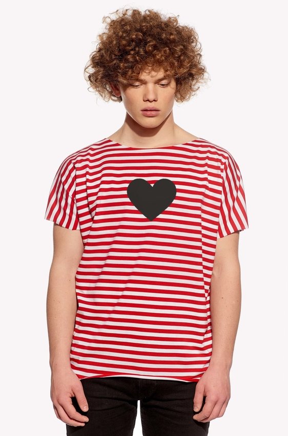 Shirt with heart