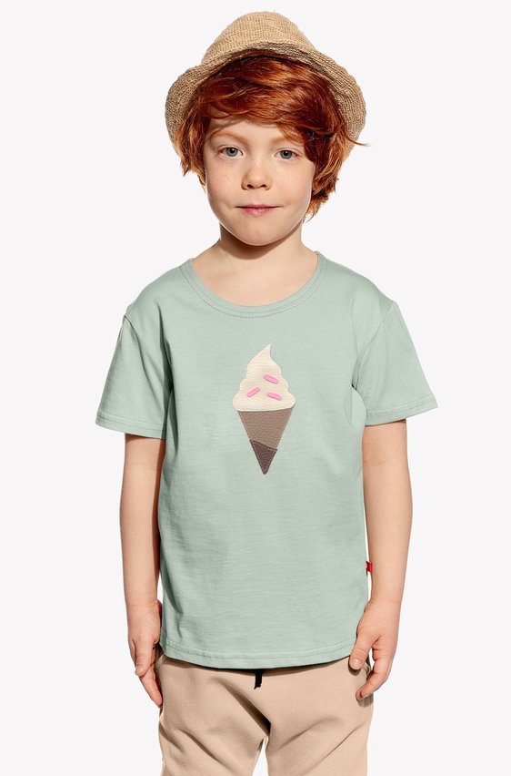 Shirt with ice cream