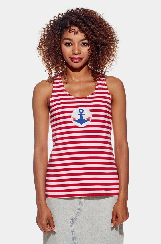Singlet with anchor