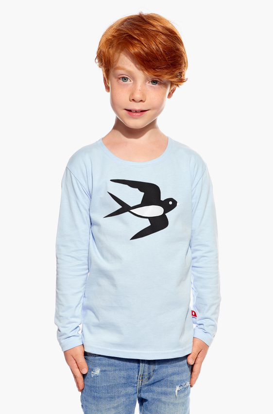 Shirt with swallow