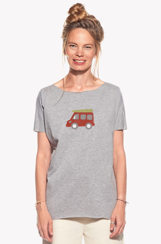 Shirt with caravan