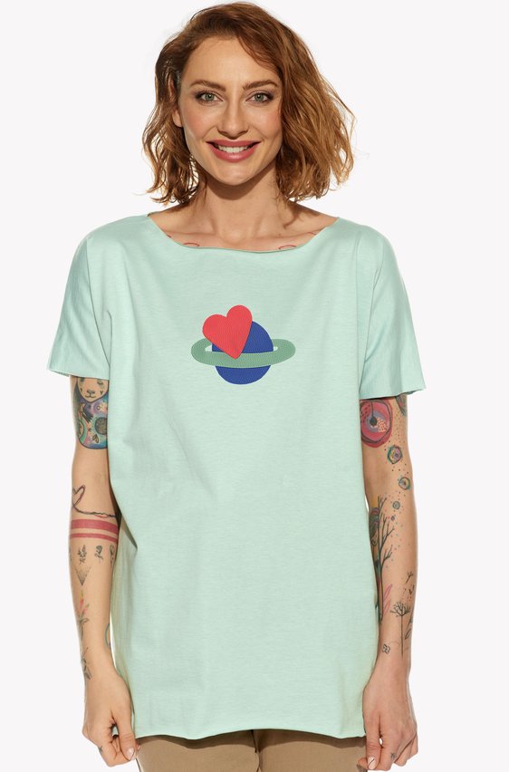 T-Shirt Planet der Liebe