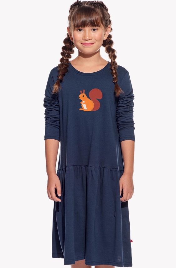 Dresses with squirrel
