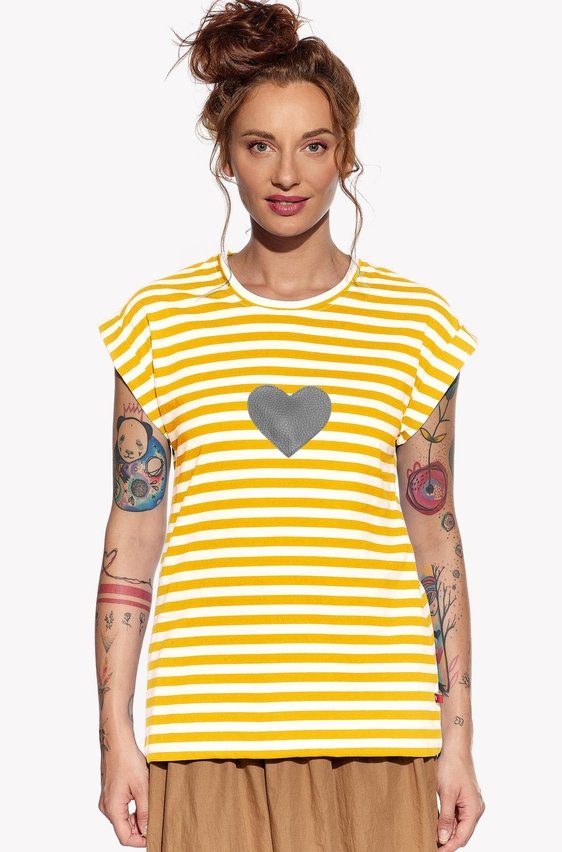 Shirt with heart