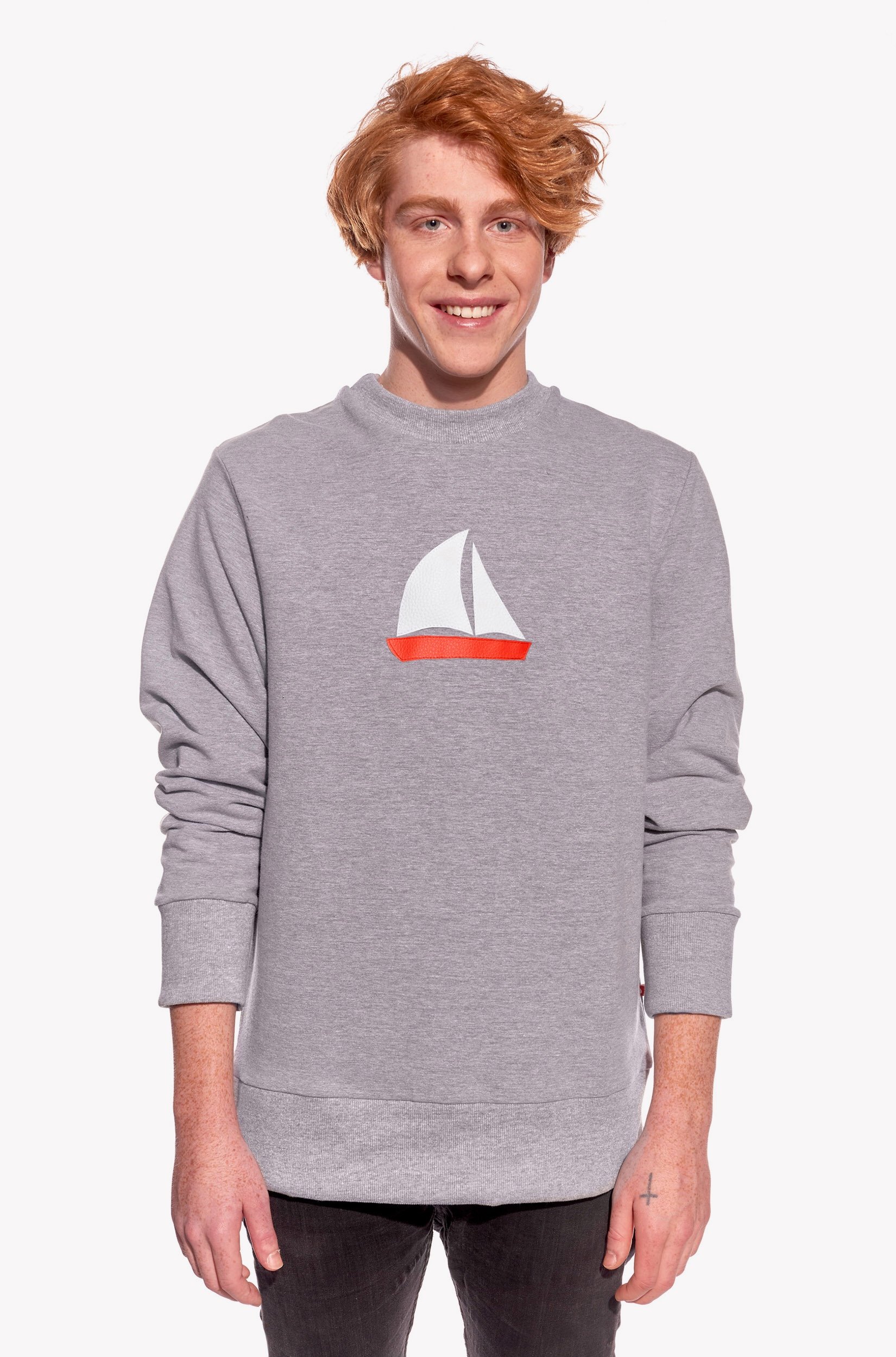 Sweatshirt Segelboot