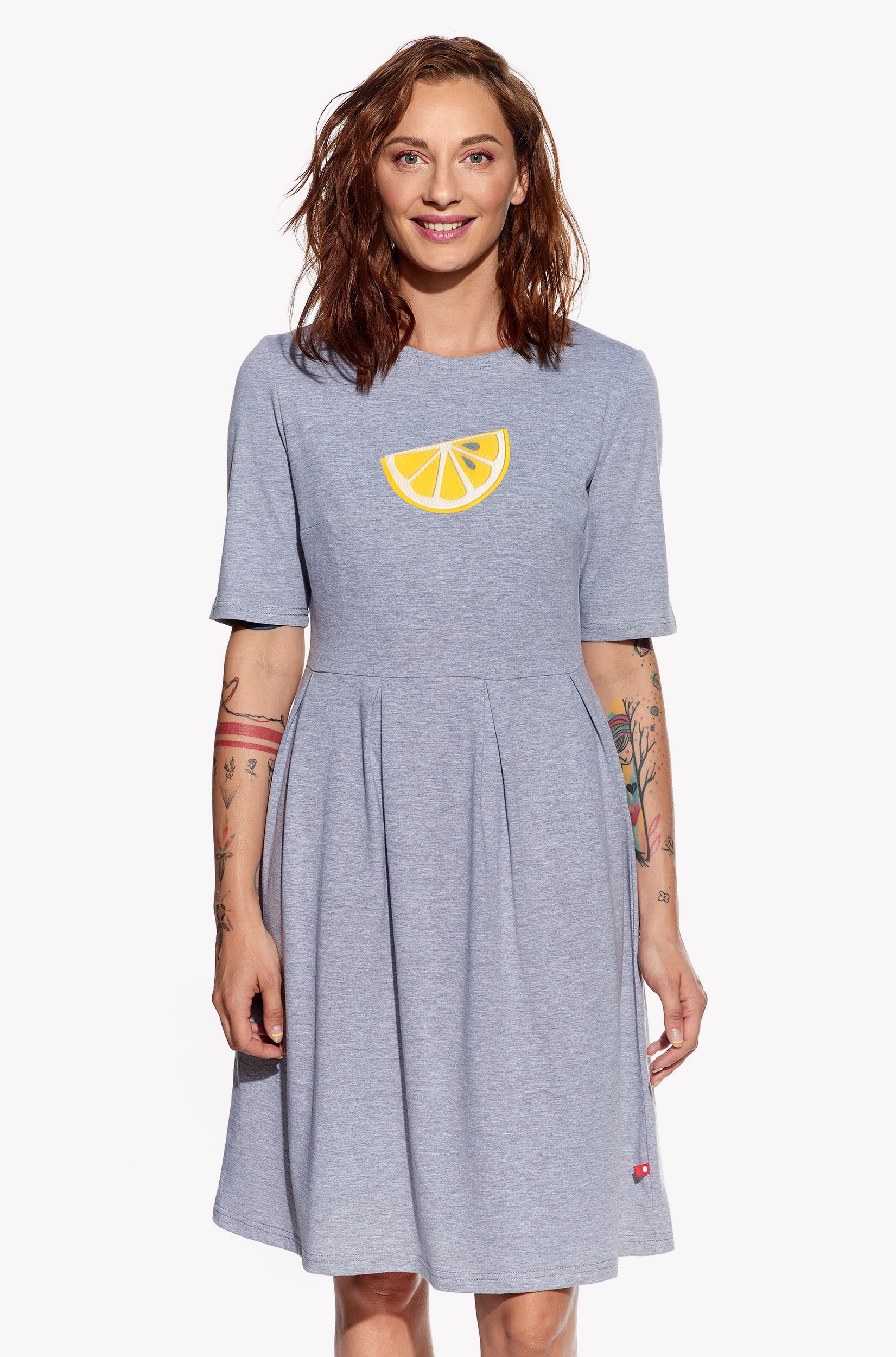 Dresses with lemon