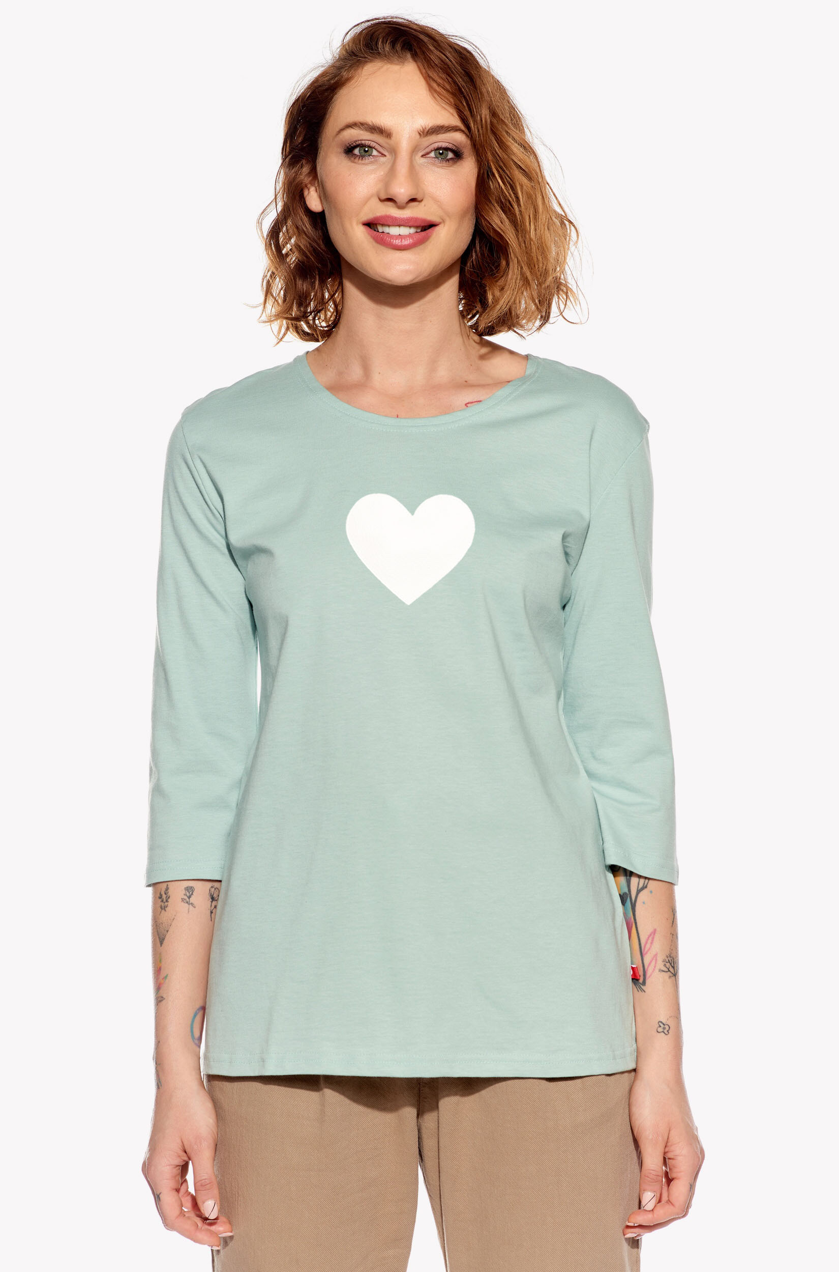 Shirt with heart