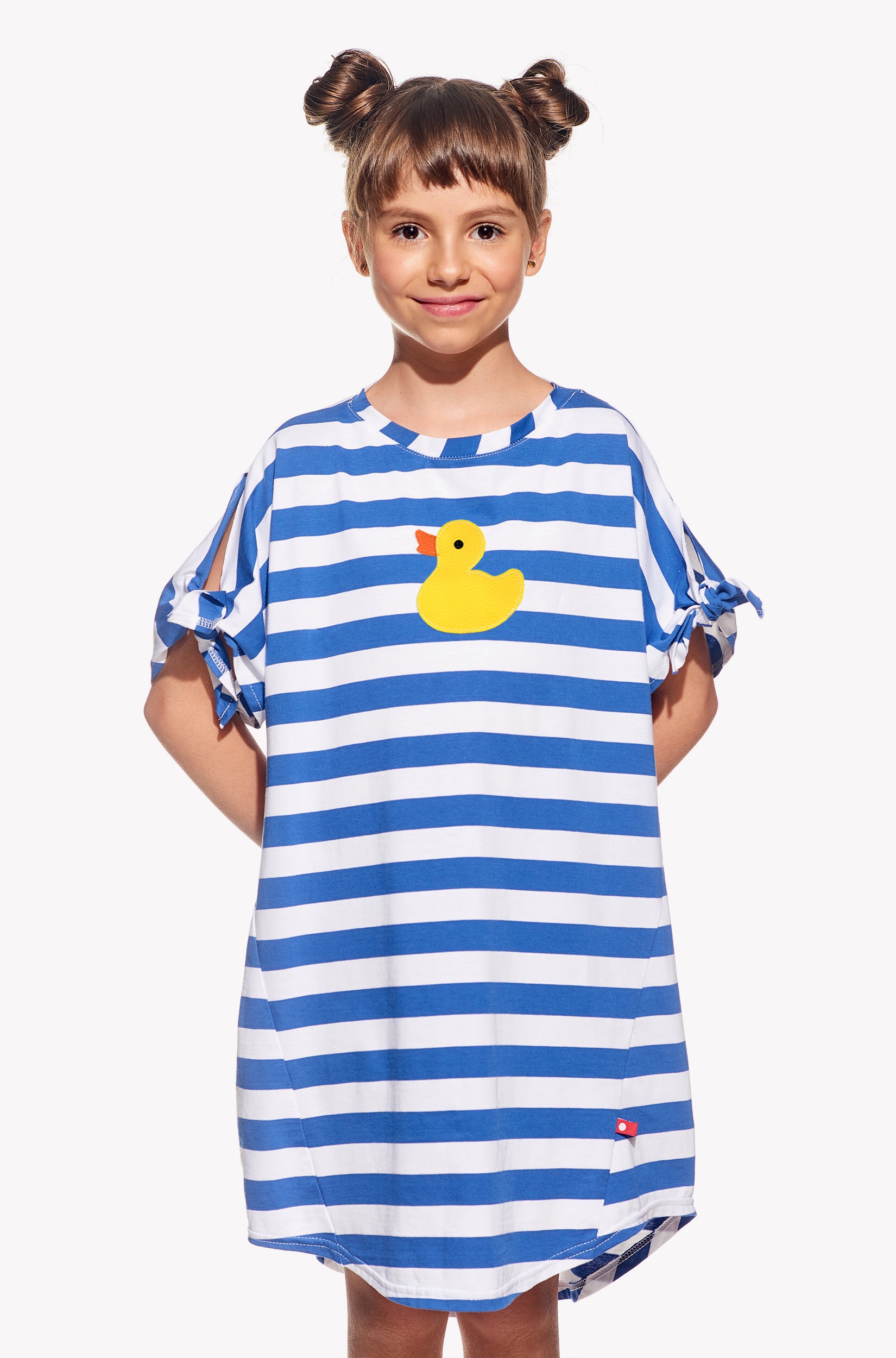 Dresses with duck