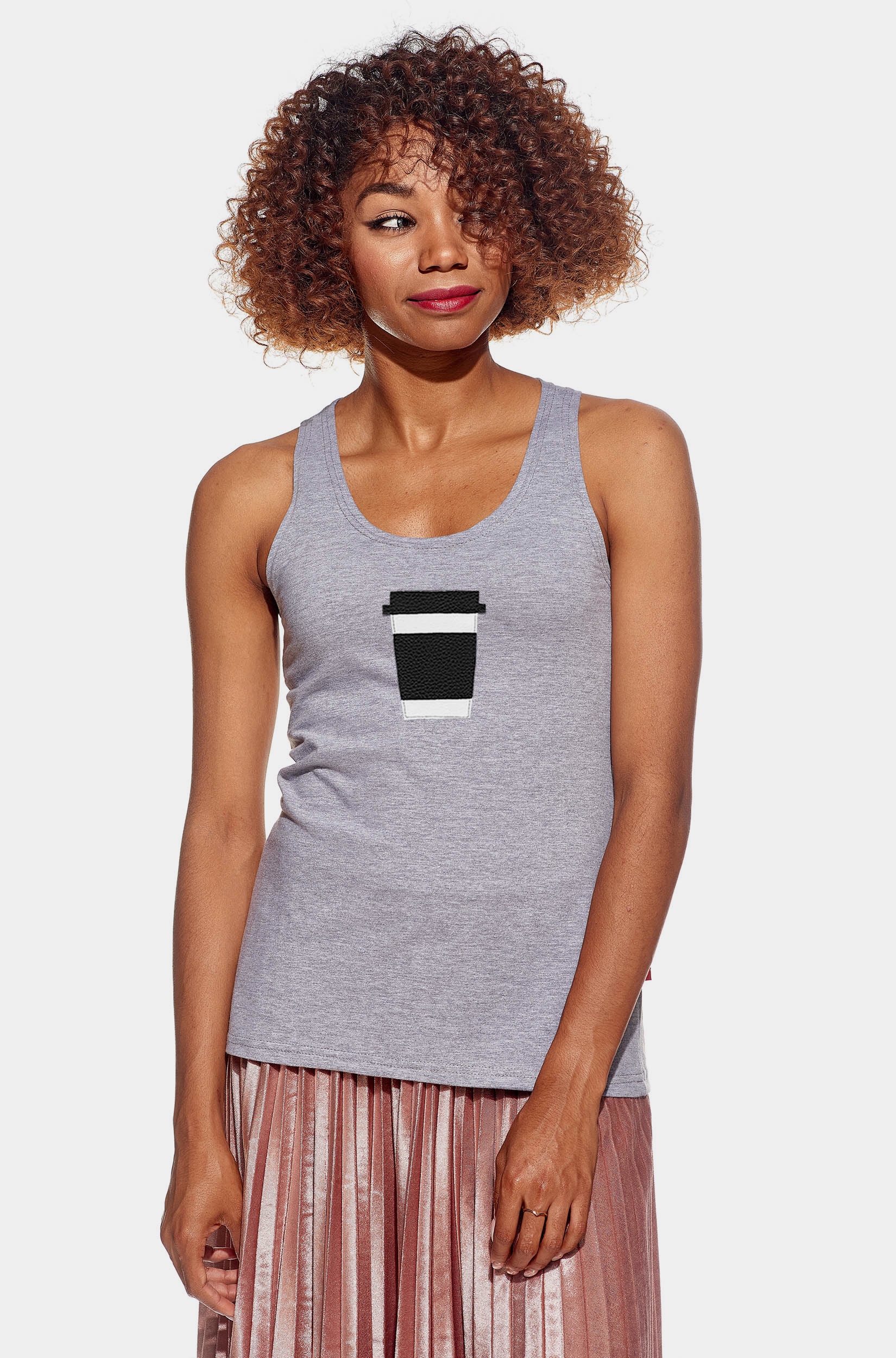 Singlet with coffee