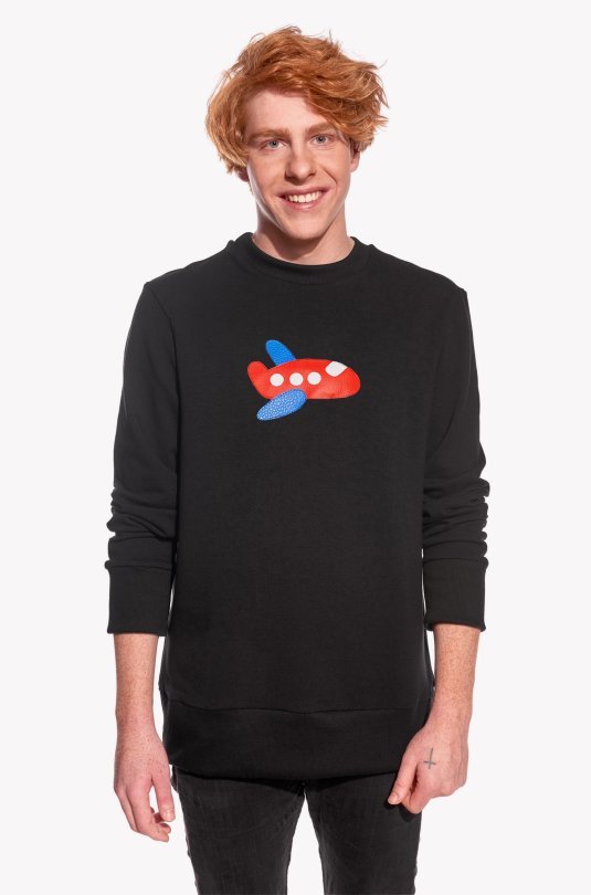 Sweatshirt Flugzeug