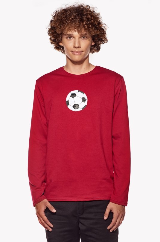 Shirt with soccer ball