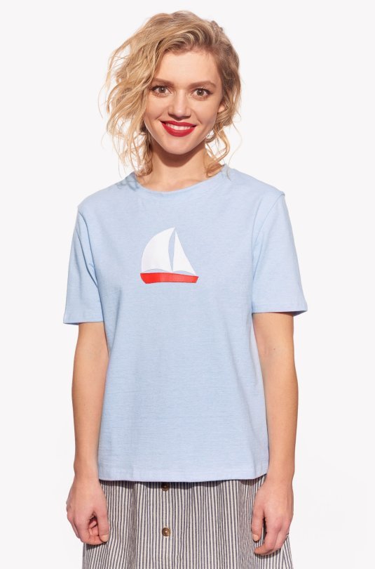 T-Shirt Segelboot