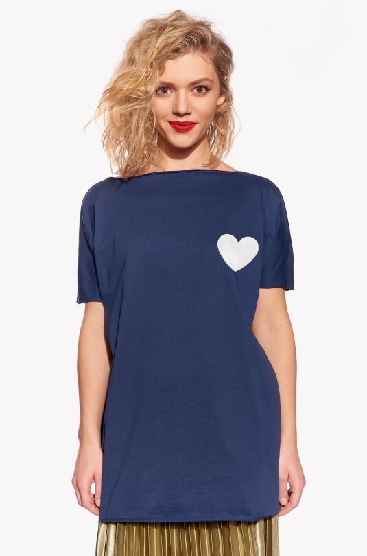 Shirt with heart