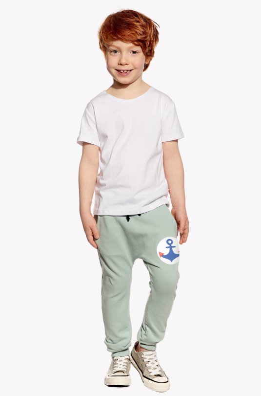 Sweatpants with anchor