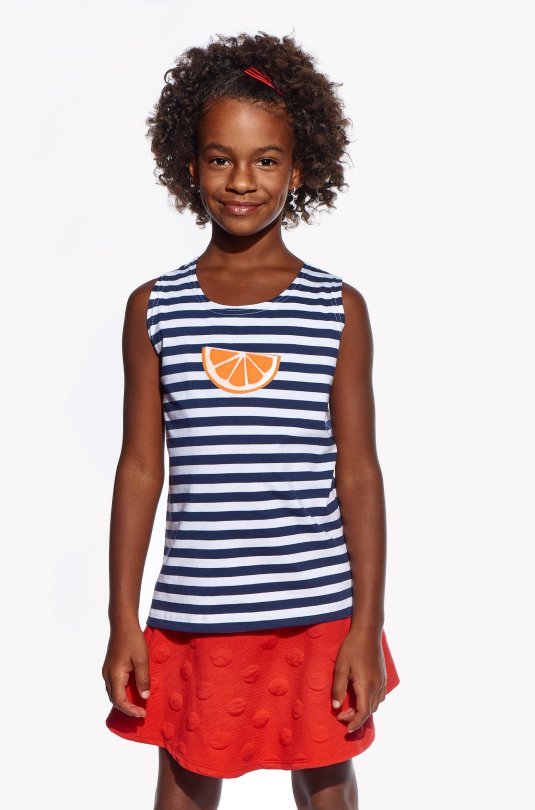 Tílko s pomarančem