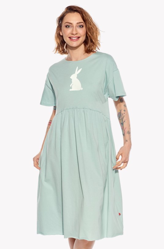 Dresses with rabbit
