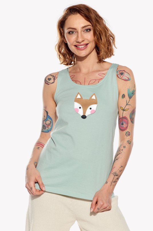 Singlet with fox