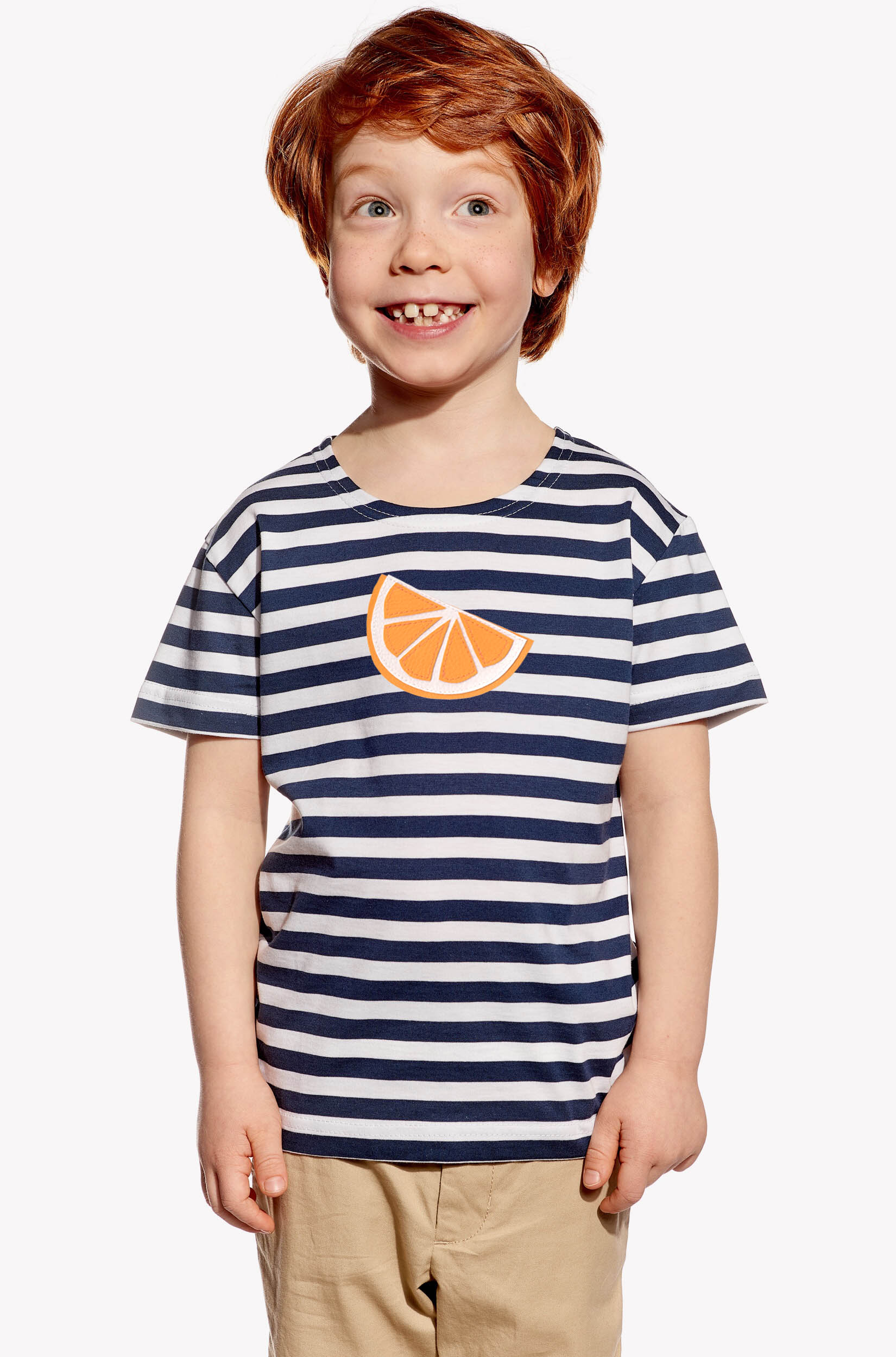 Tričko s pomarančem