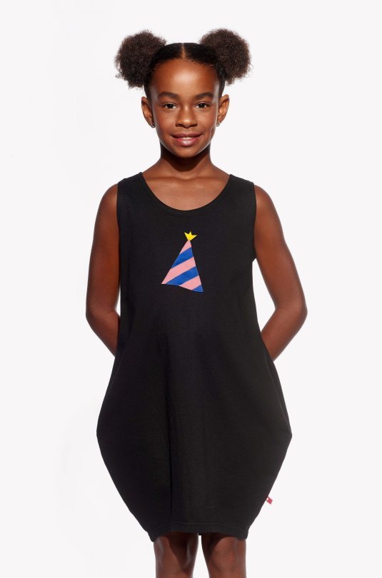 Dresses with party hat