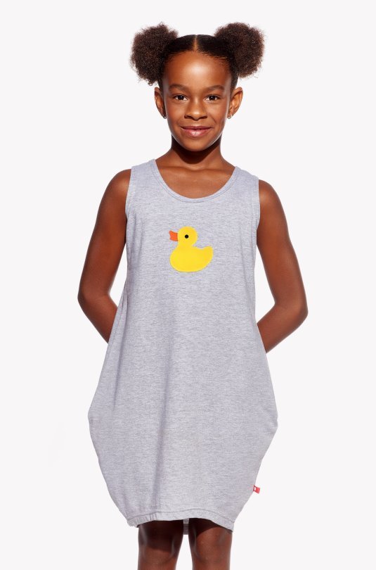 Dresses with duck