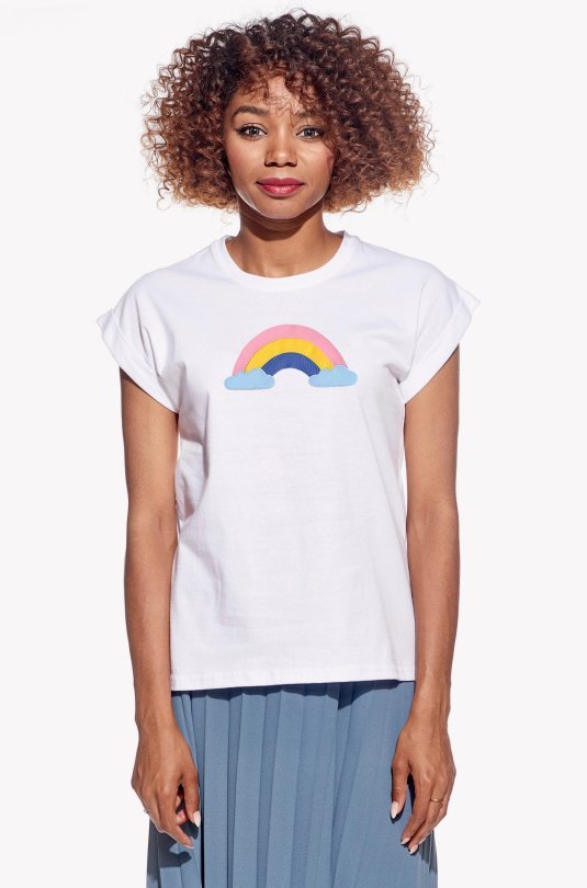 Tričko s dúhou
